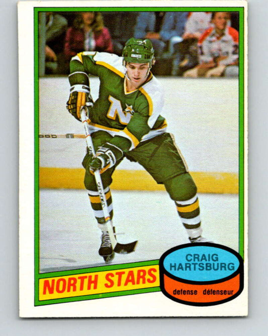 1980-81 O-Pee-Chee #317 Craig Hartsburg  RC Rookie Minnesota North Stars  V11526