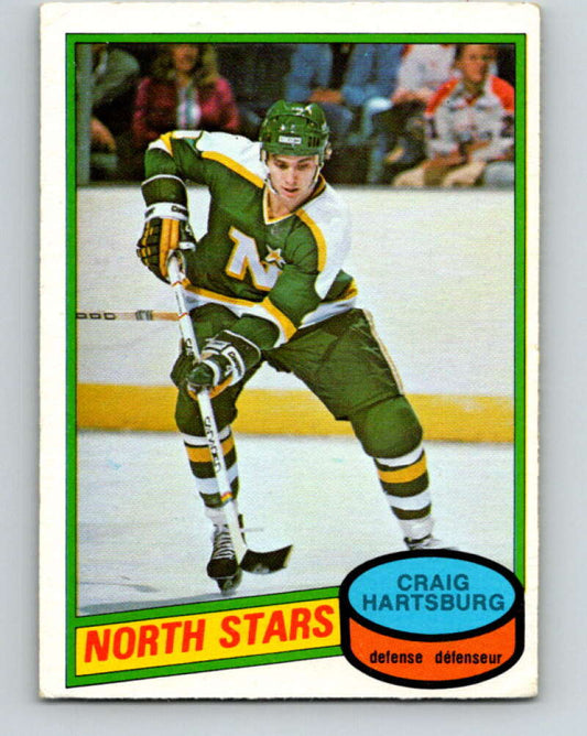 1980-81 O-Pee-Chee #317 Craig Hartsburg  RC Rookie Minnesota North Stars  V11527