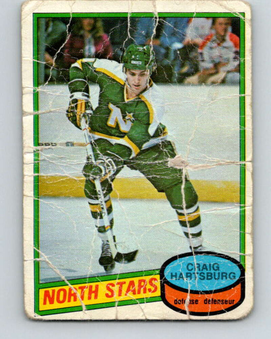 1980-81 O-Pee-Chee #317 Craig Hartsburg  RC Rookie Minnesota North Stars  V11536