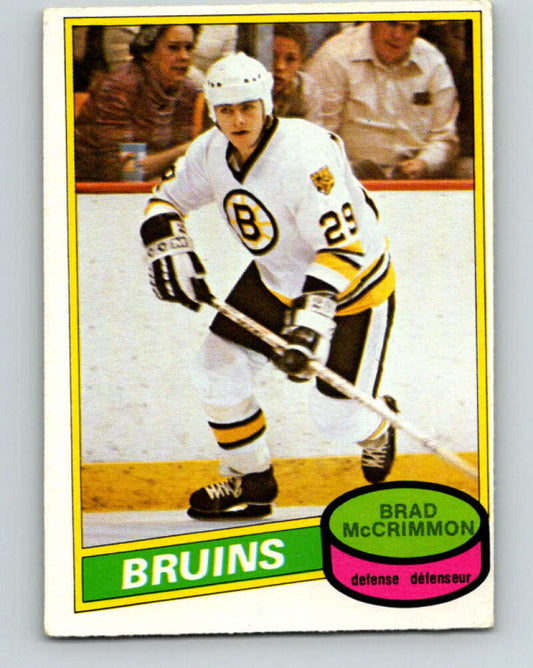 1980-81 O-Pee-Chee #354 Brad McCrimmon  RC Rookie Boston Bruins  V11571