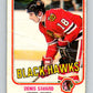 1981-82 O-Pee-Chee #63 Denis Savard  RC Rookie  Blackhawks  V11627