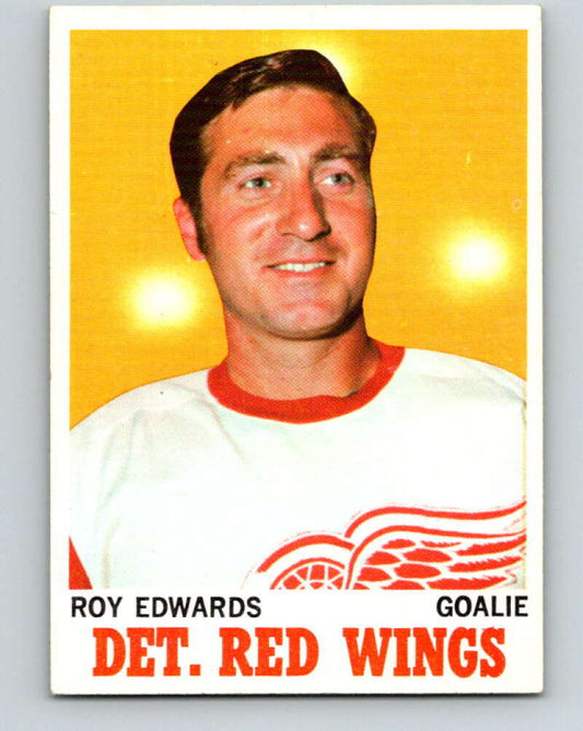 1970-71 Topps NHL #21 Roy Edwards  Detroit Red Wings  V11743