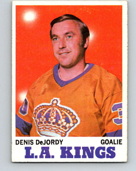 1970-71 Topps NHL #31 Denis DeJordy  Los Angeles Kings  V11746