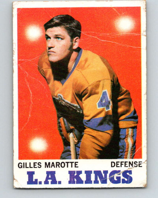 1970-71 Topps NHL #34 Gilles Marotte  Los Angeles Kings  V11748