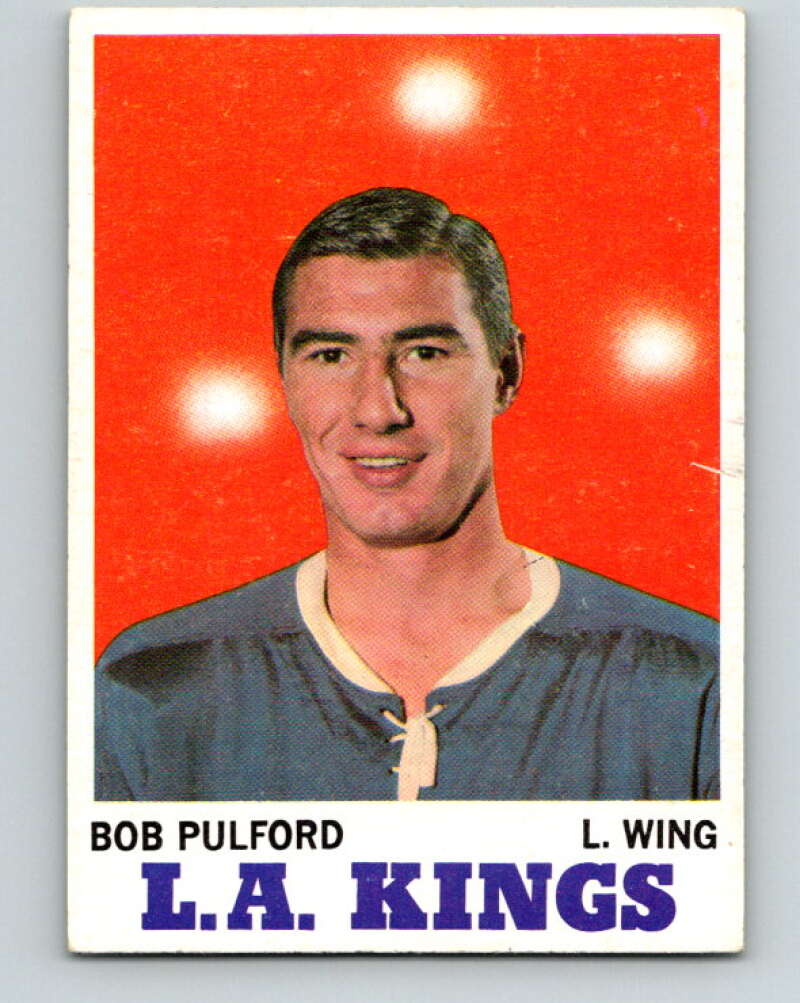1970-71 Topps NHL #36 Bob Pulford Los Angeles Kings V11749