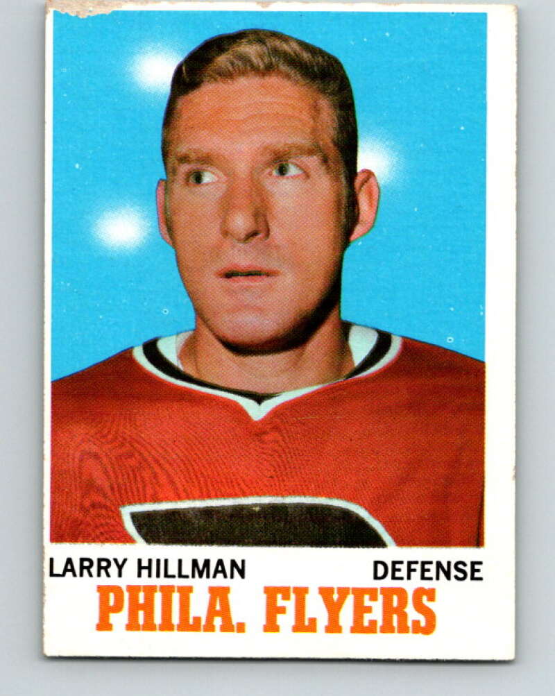 1970-71 Topps NHL #81 Larry Hillman Philadelphia Flyers V11766