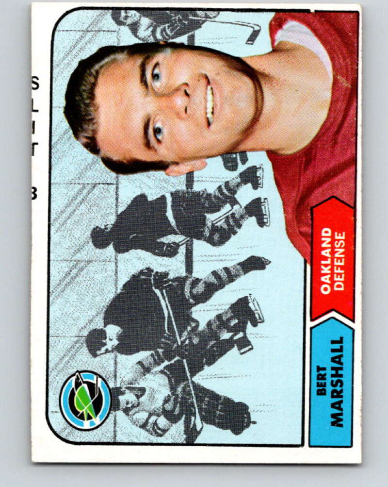 1968-69 Topps NHL #79 Bert Marshall Oakland Seals V11804