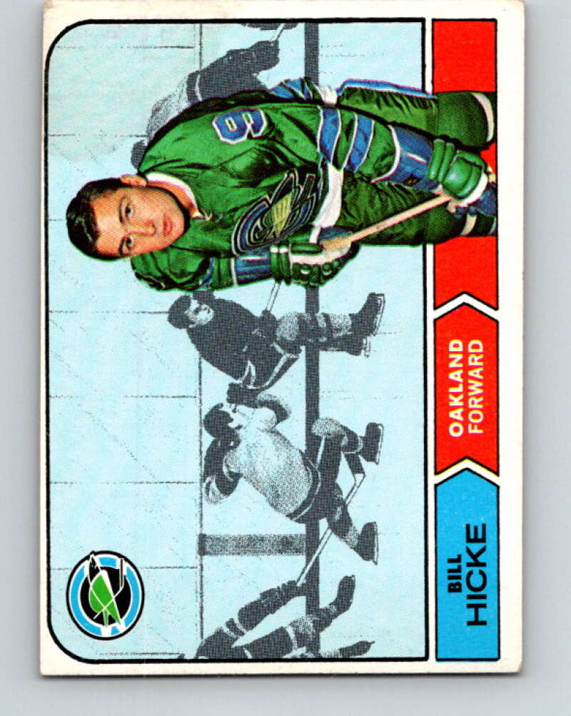 1968-69 Topps NHL #86 Bill Hicke Oakland Seals V11808