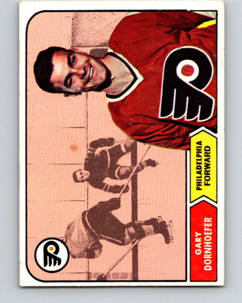1968-69 Topps NHL #94 Gary Dornhoefer Philadelphia Flyers V11810