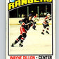 1976-77 O-Pee-Chee #9 Wayne Dillon  New York Rangers  V11888