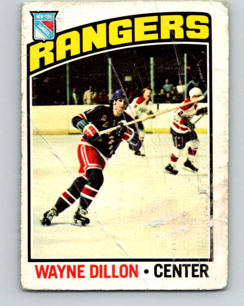 1976-77 O-Pee-Chee #9 Wayne Dillon New York Rangers V11889