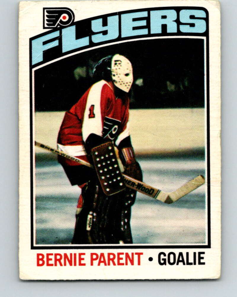 1976-77 O-Pee-Chee #10 Bernie Parent Philadelphia Flyers V11890
