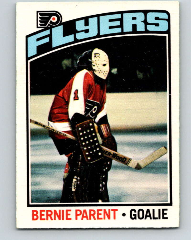 1976-77 O-Pee-Chee #10 Bernie Parent Philadelphia Flyers V11894