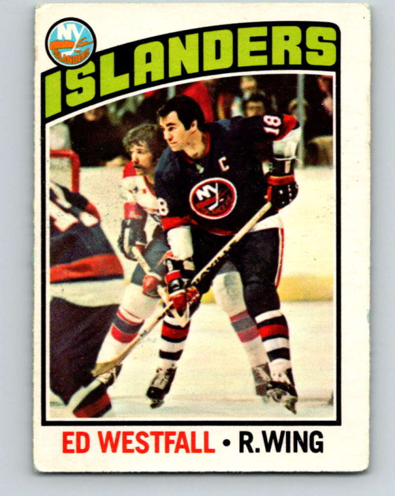 1976-77 O-Pee-Chee #11 Ed Westfall New York Islanders V11895