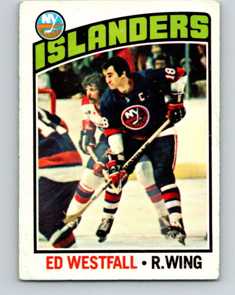 1976-77 O-Pee-Chee #11 Ed Westfall New York Islanders V11897