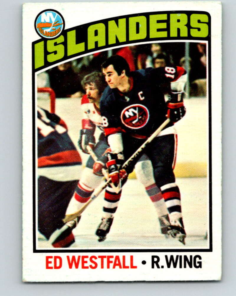 1976-77 O-Pee-Chee #11 Ed Westfall New York Islanders V11900