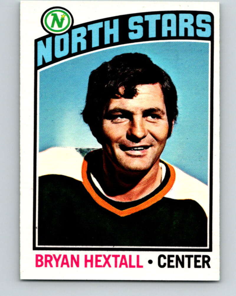 1976-77 O-Pee-Chee #13 Bryan Hextall Minnesota North Stars V11903