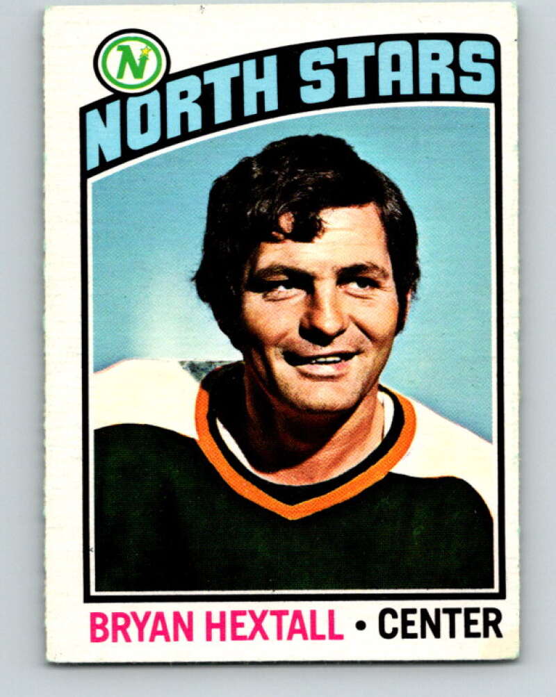 1976-77 O-Pee-Chee #13 Bryan Hextall Minnesota North Stars V11905