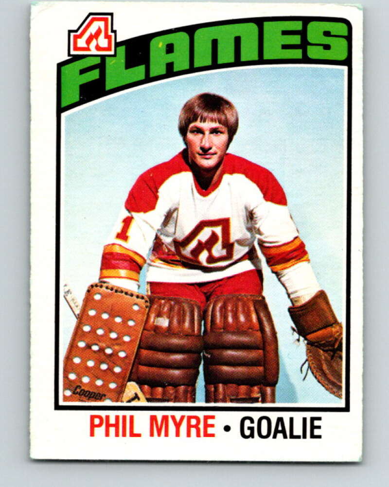 1976-77 O-Pee-Chee #17 Phil Myre Atlanta Flames V11913