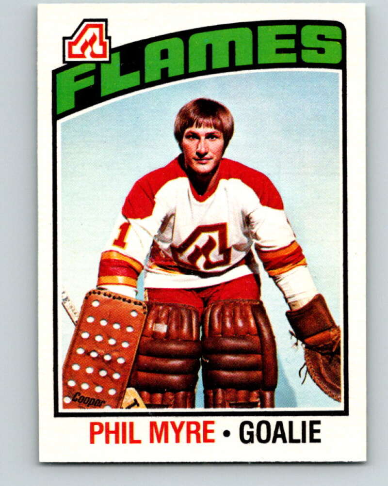 1976-77 O-Pee-Chee #17 Phil Myre Atlanta Flames V11915