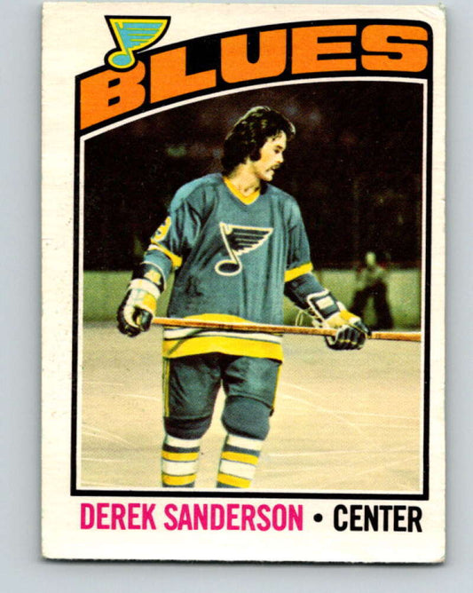 1976-77 O-Pee-Chee #20 Derek Sanderson  St. Louis Blues  V11924
