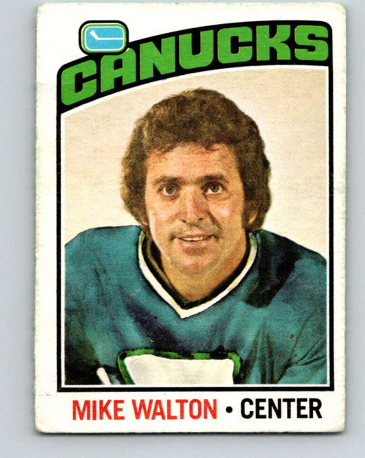1976-77 O-Pee-Chee #23 Mike Walton  Vancouver Canucks  V11930