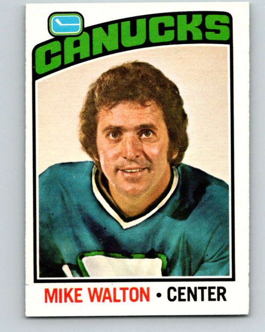 1976-77 O-Pee-Chee #23 Mike Walton  Vancouver Canucks  V11933