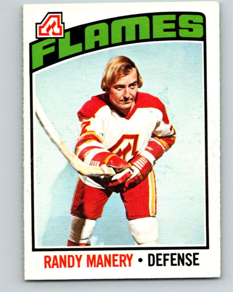 1976-77 O-Pee-Chee #24 Randy Manery Atlanta Flames V11935