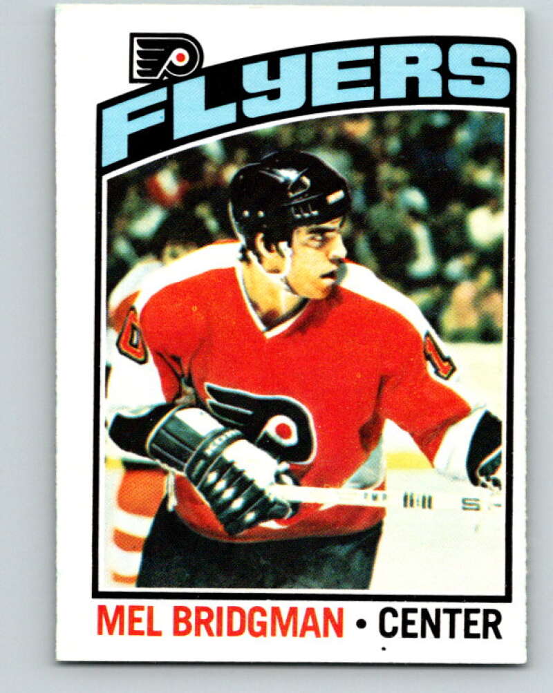 1976-77 O-Pee-Chee #26 Mel Bridgman RC Rookie Flyers V11942