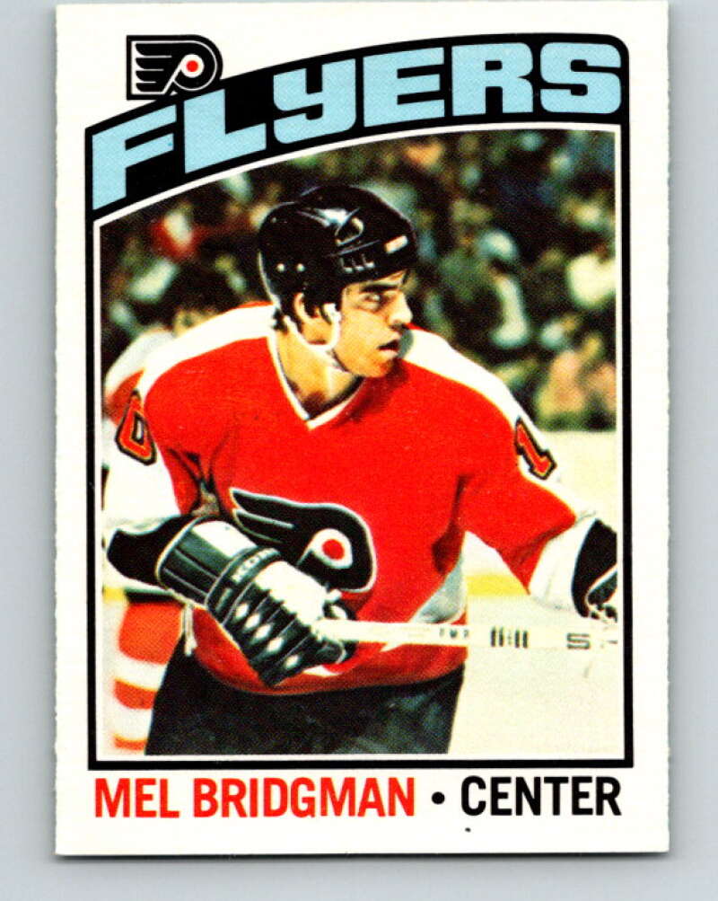 1976-77 O-Pee-Chee #26 Mel Bridgman RC Rookie Flyers V11943