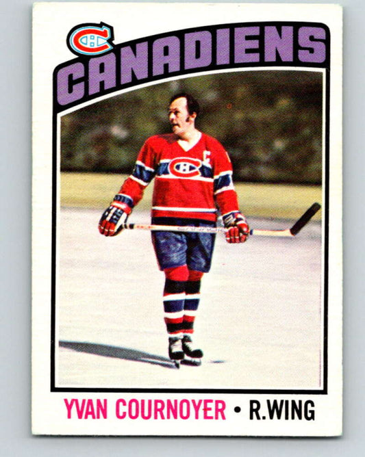 1976-77 O-Pee-Chee #30 Yvan Cournoyer  Montreal Canadiens  V11956