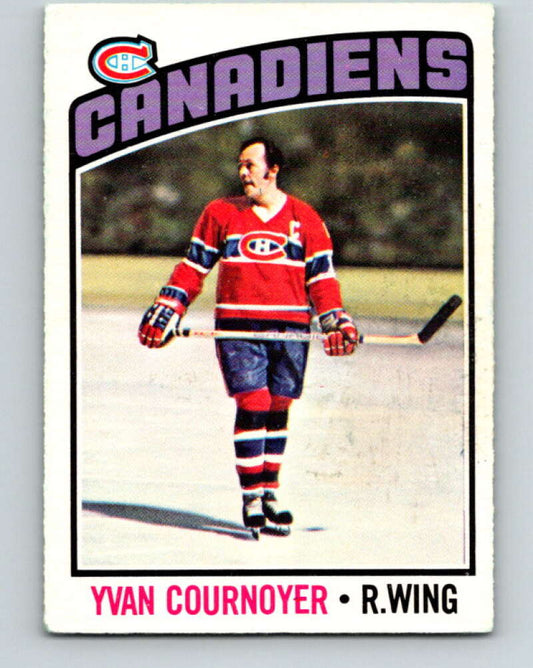 1976-77 O-Pee-Chee #30 Yvan Cournoyer  Montreal Canadiens  V11957