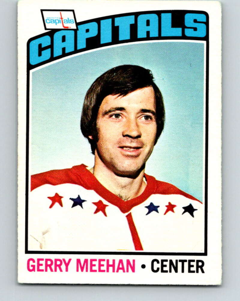 1976-77 O-Pee-Chee #35 Gerry Meehan Washington Capitals V11967