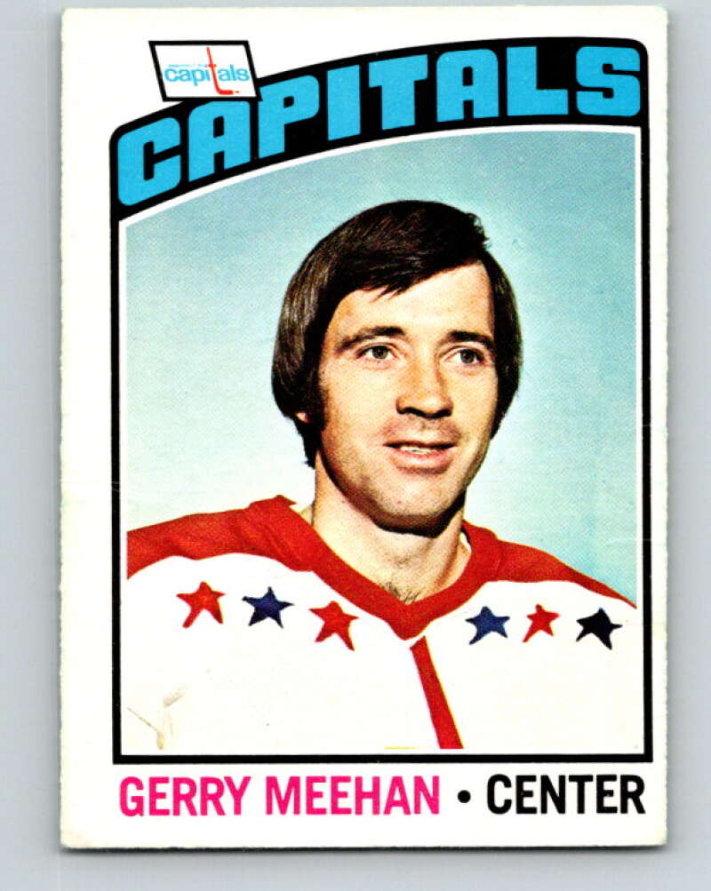 1976-77 O-Pee-Chee #35 Gerry Meehan Washington Capitals V11968