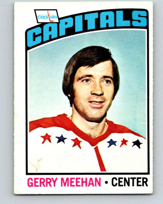 1976-77 O-Pee-Chee #35 Gerry Meehan  Washington Capitals  V11968