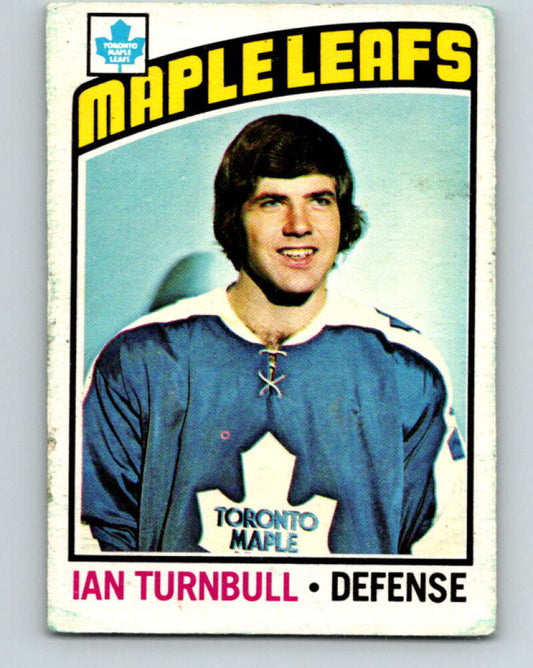 1976-77 O-Pee-Chee #39 Ian Turnbull  Toronto Maple Leafs  V11982