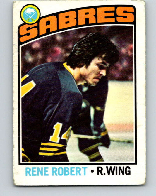 1976-77 O-Pee-Chee #42 Rene Robert  Buffalo Sabres  V11985