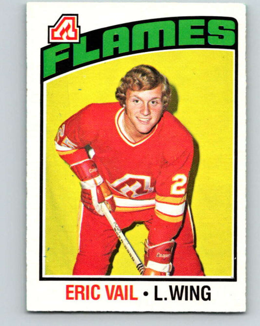 1976-77 O-Pee-Chee #51 Eric Vail  Atlanta Flames  V12008