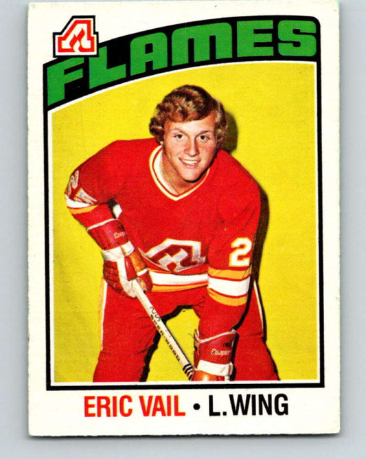 1976-77 O-Pee-Chee #51 Eric Vail  Atlanta Flames  V12009