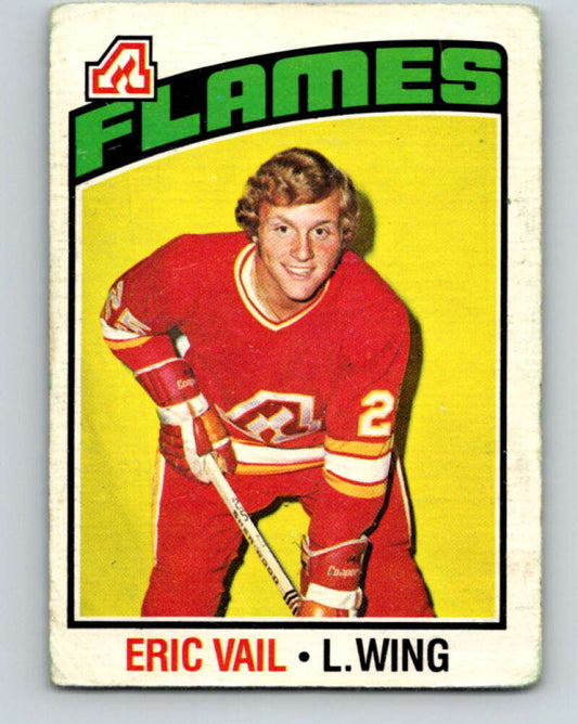 1976-77 O-Pee-Chee #51 Eric Vail  Atlanta Flames  V12010
