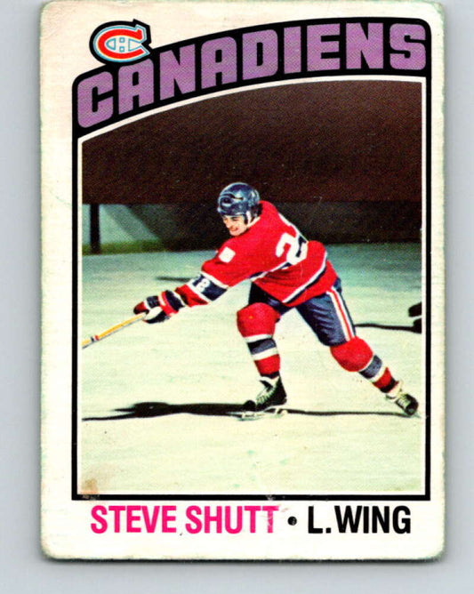 1976-77 O-Pee-Chee #59 Steve Shutt  Montreal Canadiens  V12033