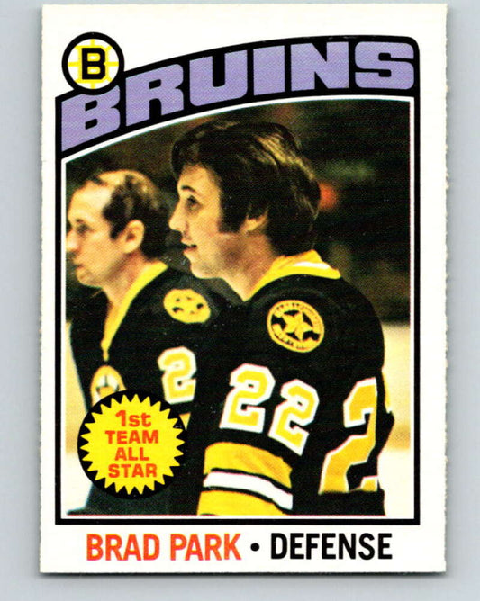 1976-77 O-Pee-Chee #60 Brad Park  Boston Bruins  V12034