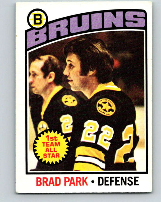 1976-77 O-Pee-Chee #60 Brad Park  Boston Bruins  V12035