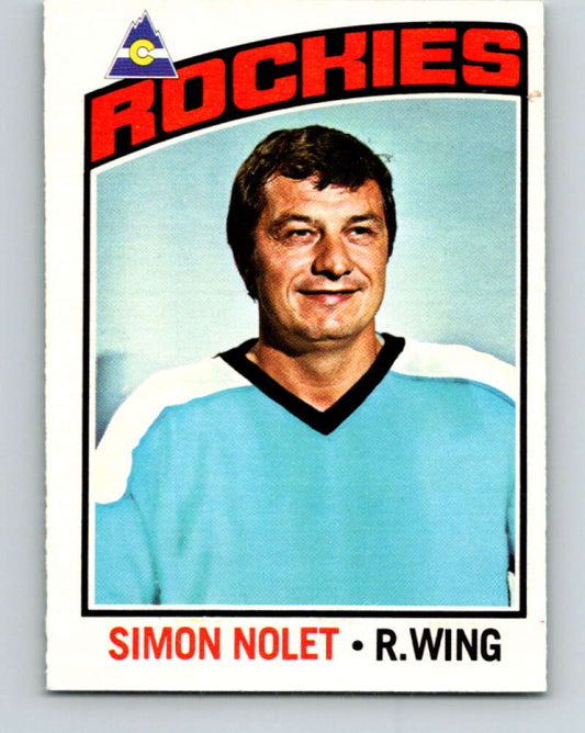 1976-77 O-Pee-Chee #64 Simon Nolet  Colorado Rockies  V12445
