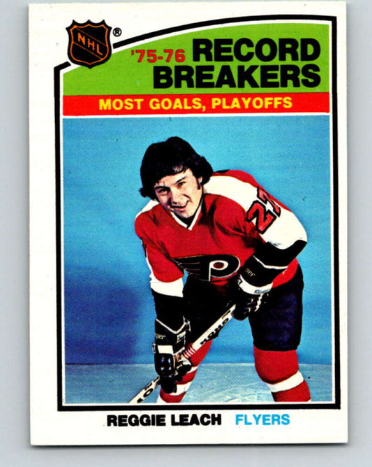 1976-77 O-Pee-Chee #65 Reggie Leach RB  Philadelphia Flyers  V12452