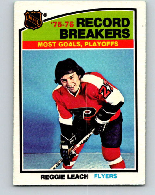 1976-77 O-Pee-Chee #65 Reggie Leach RB  Philadelphia Flyers  V12453