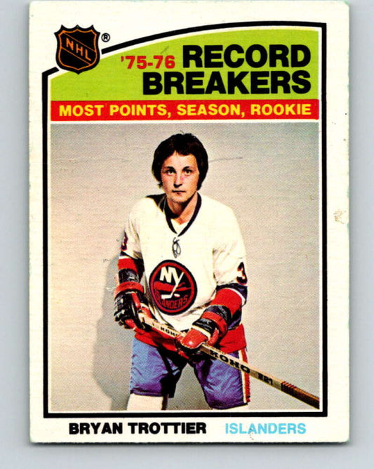 1976-77 O-Pee-Chee #67 Bryan Trottier RB  New York Islanders  V12460
