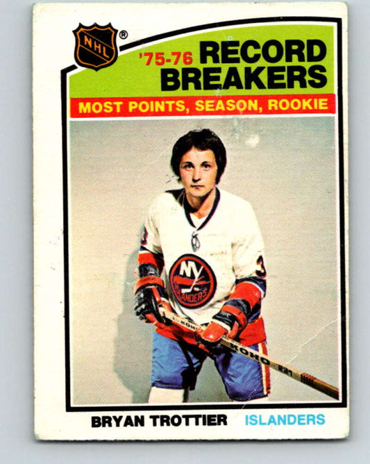 1976-77 O-Pee-Chee #67 Bryan Trottier RB  New York Islanders  V12462