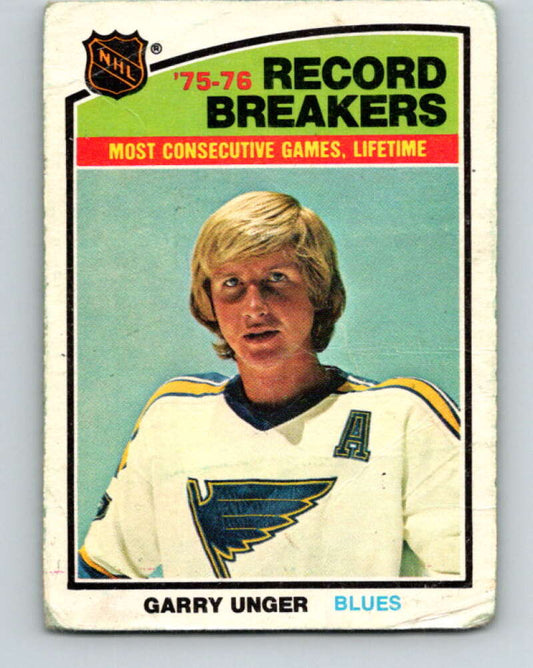 1976-77 O-Pee-Chee #68 Garry Unger RB  St. Louis Blues  V12466