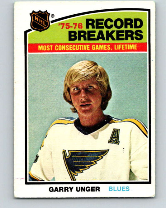 1976-77 O-Pee-Chee #68 Garry Unger RB  St. Louis Blues  V12468